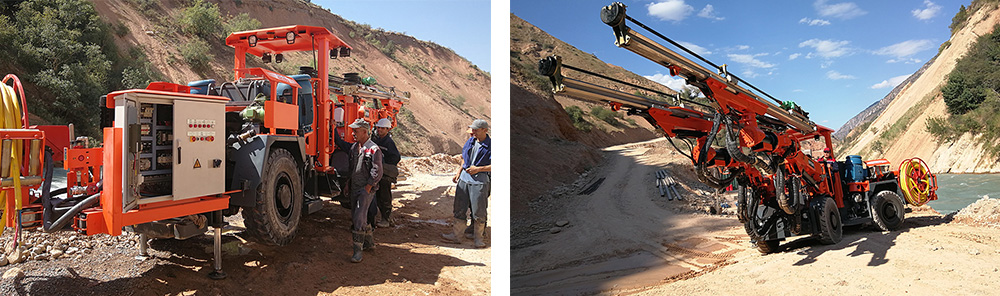 雙臂（液壓）鑿巖臺車