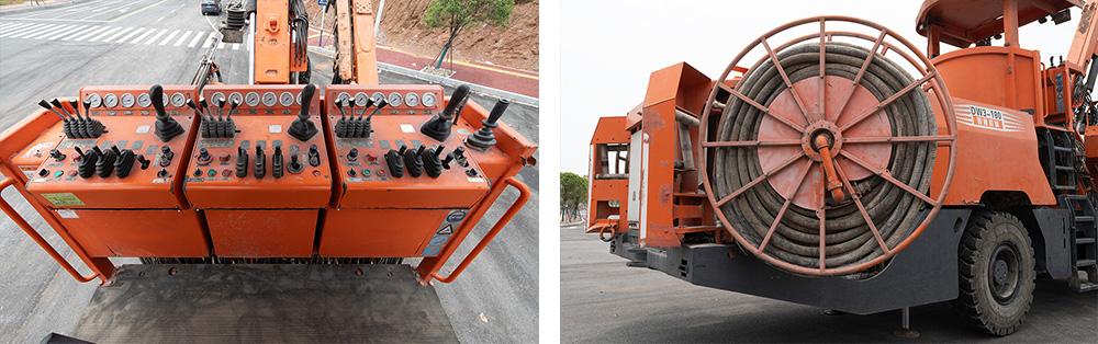 DW3-180E三臂電腦鑿巖臺車